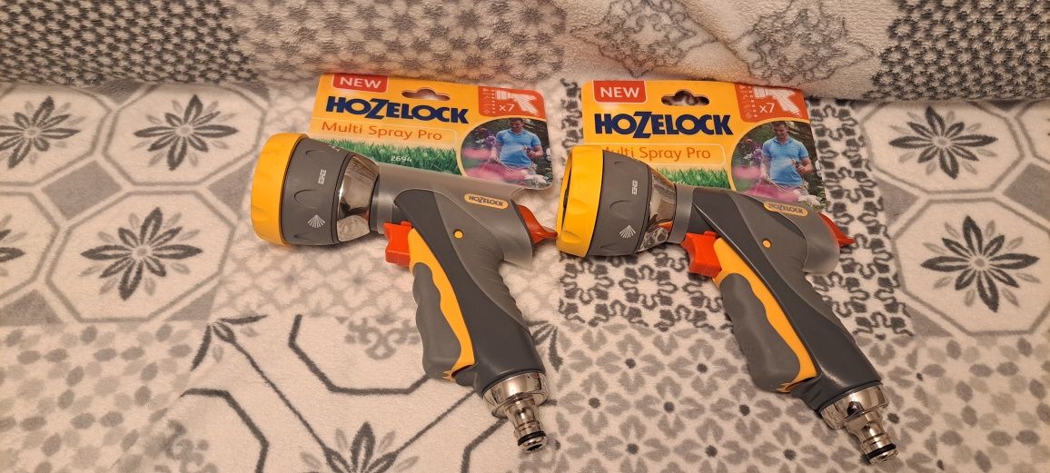 Nowy Pistolet Zraszajacy Wielofunkcyjny 7w1 Multi Spray Pro Hozelock
