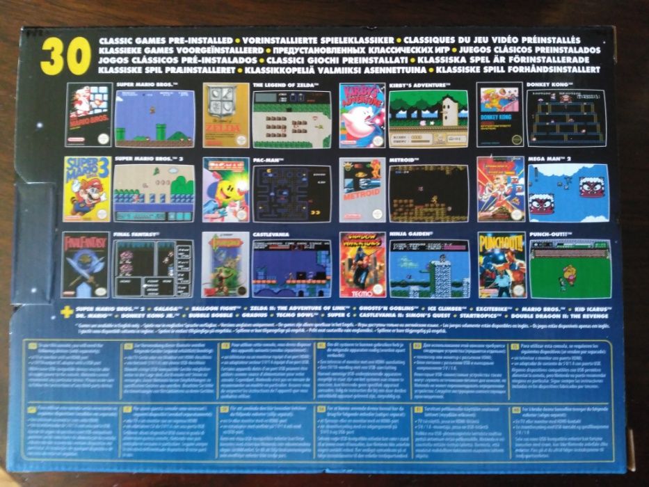 Nintendo NES classic mini - 300 jogos - Portes Grátis