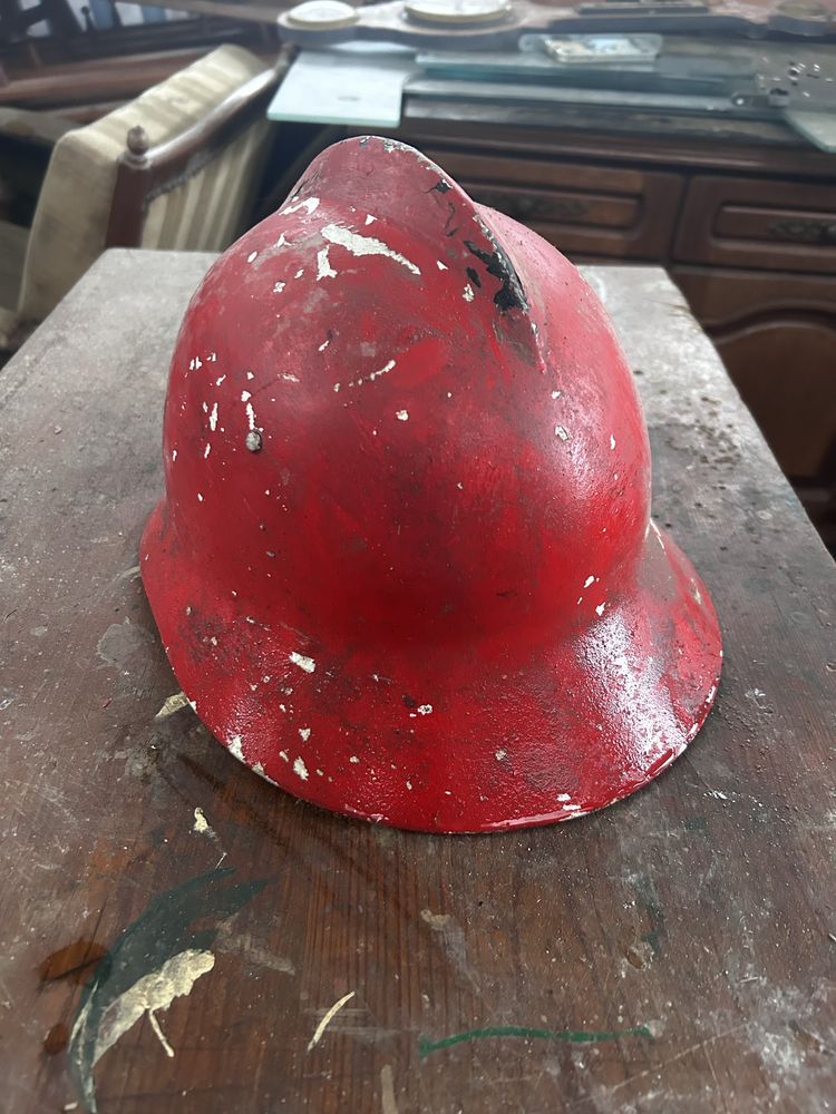 Stary kask/ hełm strażacki