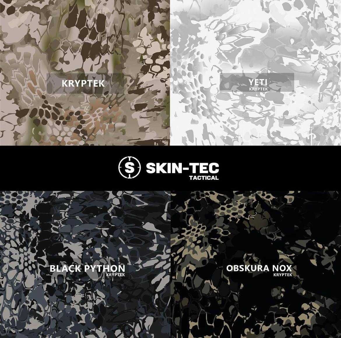 Наклейки камуфляж на AR-15 платформу з деталіровкою  Kryptek MultiCam