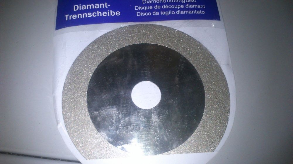 Алмазный диск на болгарку 125 толщиной 1 мм. по стеклу и плитке.