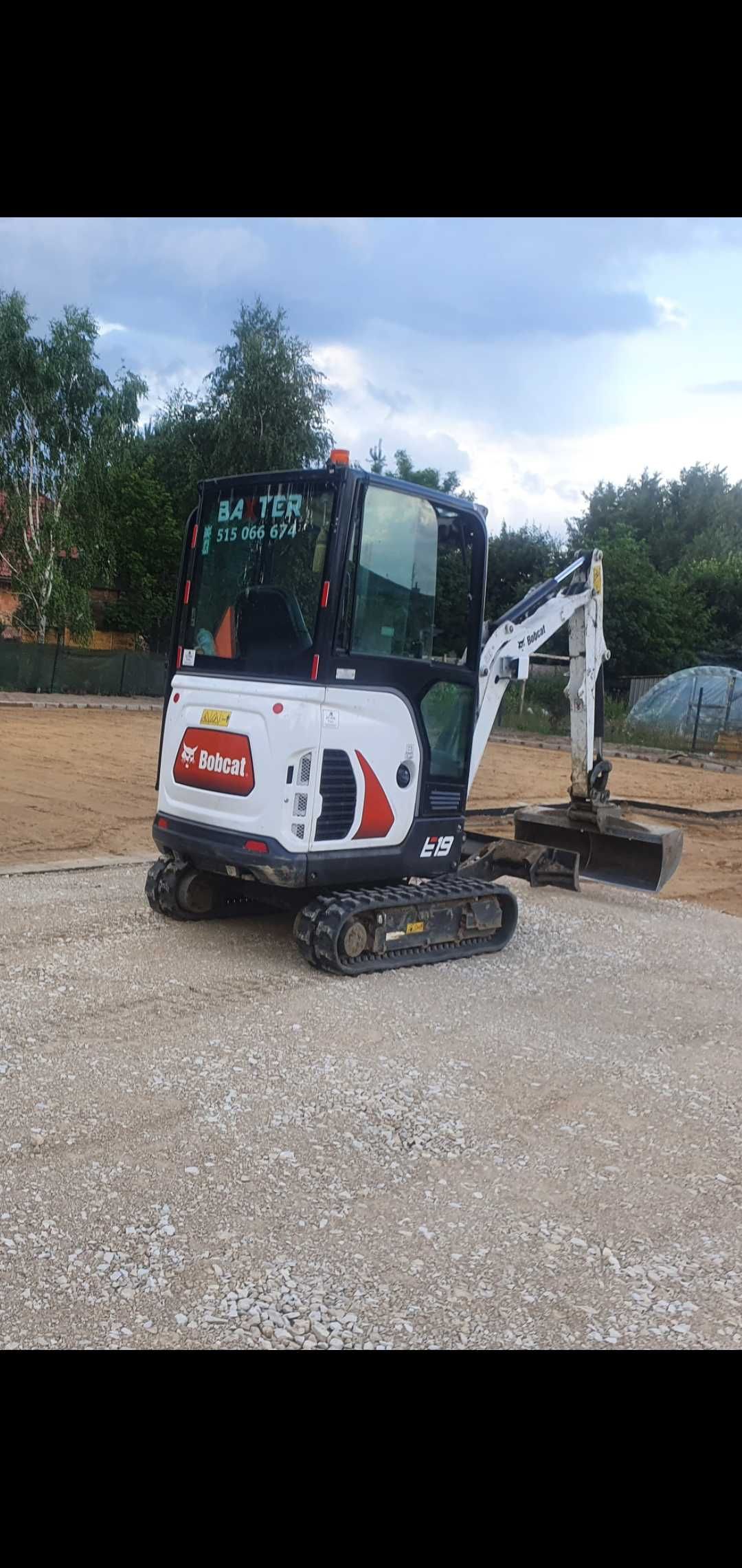 Minikoparka bobcat e19 2022roK. NOWA 200MTG