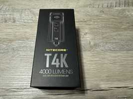 Сверхмощный наключник nitecore T4K, c Oled дисплеем, 4000 люм