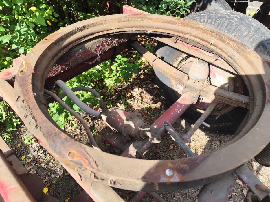 Oś do przyczepy thk 5 z resortami