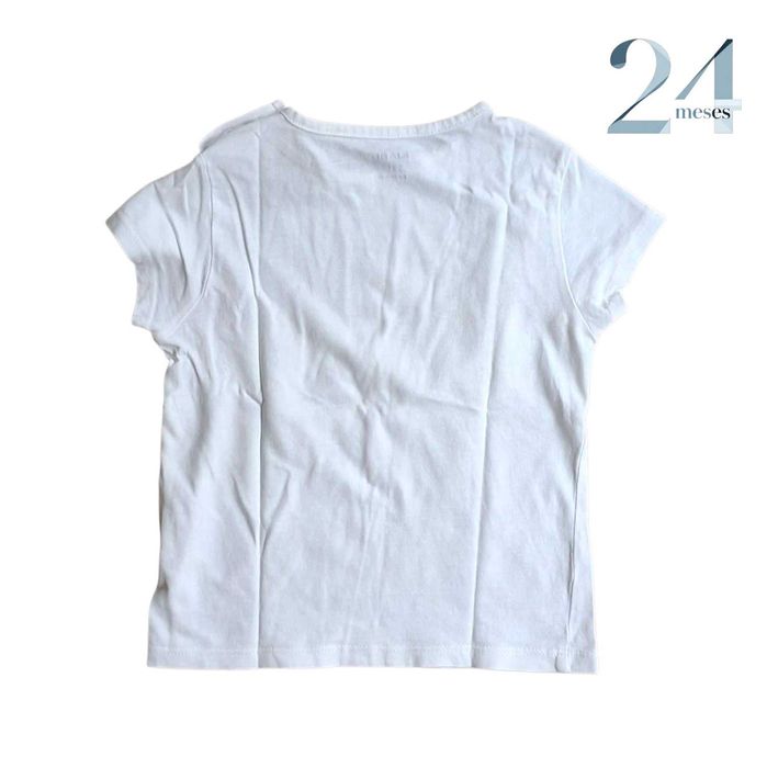 T-shirt Branca Kiabi 24 meses