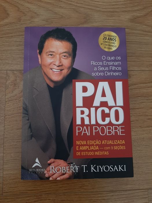 Livro Pai Rico Pai Pobre de Robert T. Kiyosaki