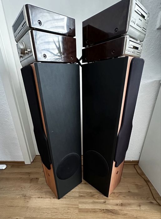 Стереосистема Technics с динамиками CAT