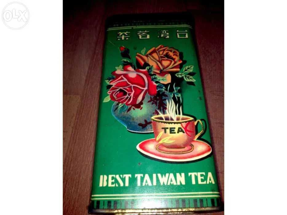 Caixa de chá Vintage