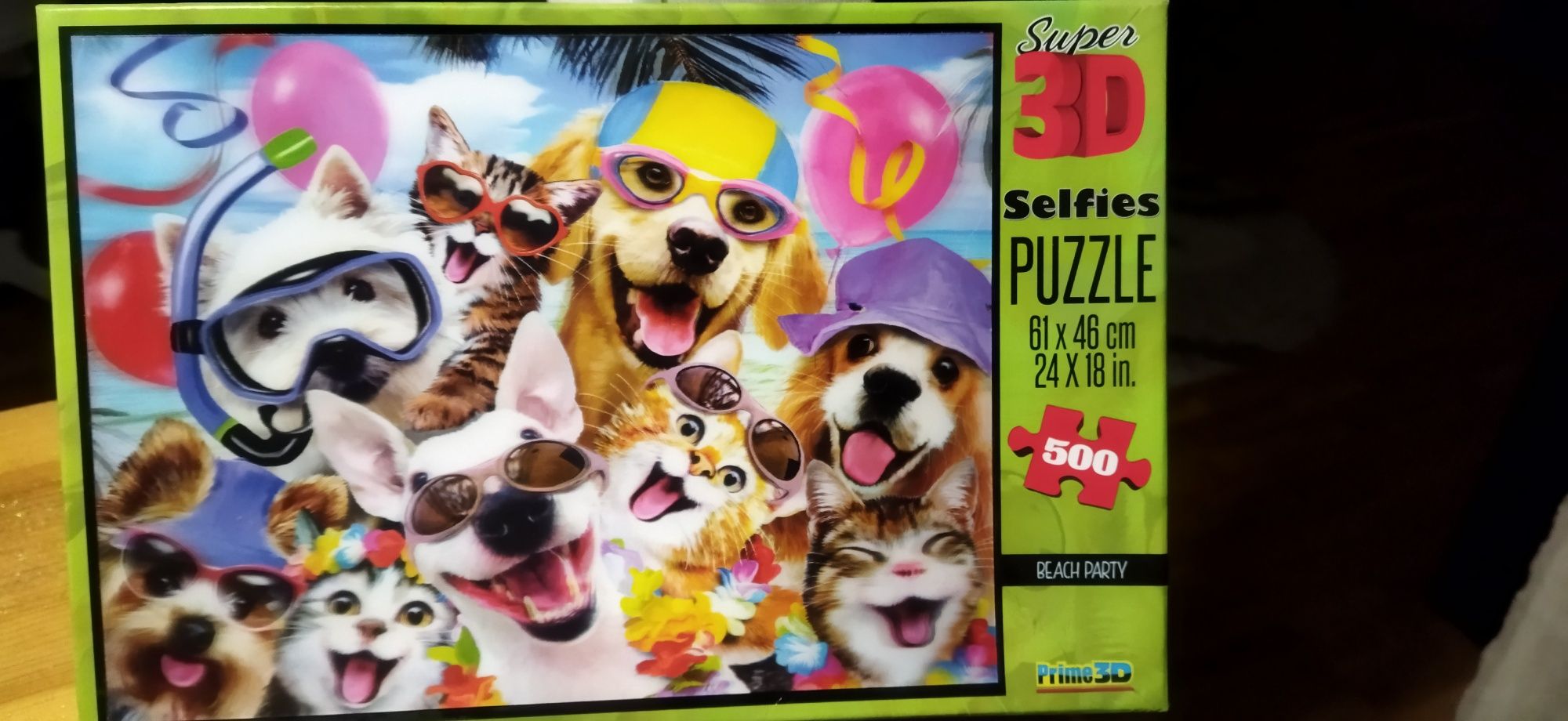 Пазли 3-D картина.500 деталей.