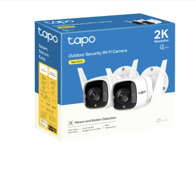 TP-Link Tapo C310 камера відеонагляду Wi-Fi  з ШІ