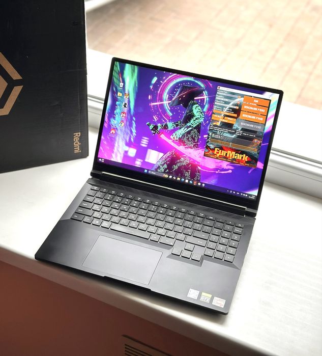 ‼️Redmi 16.3 Дюйма‼️Ryzen 5-6600/16GB-DDR5/165Hz 2K/RTX3050 / Гарантия