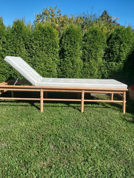 Leżanka skórzana Ikea Vintage