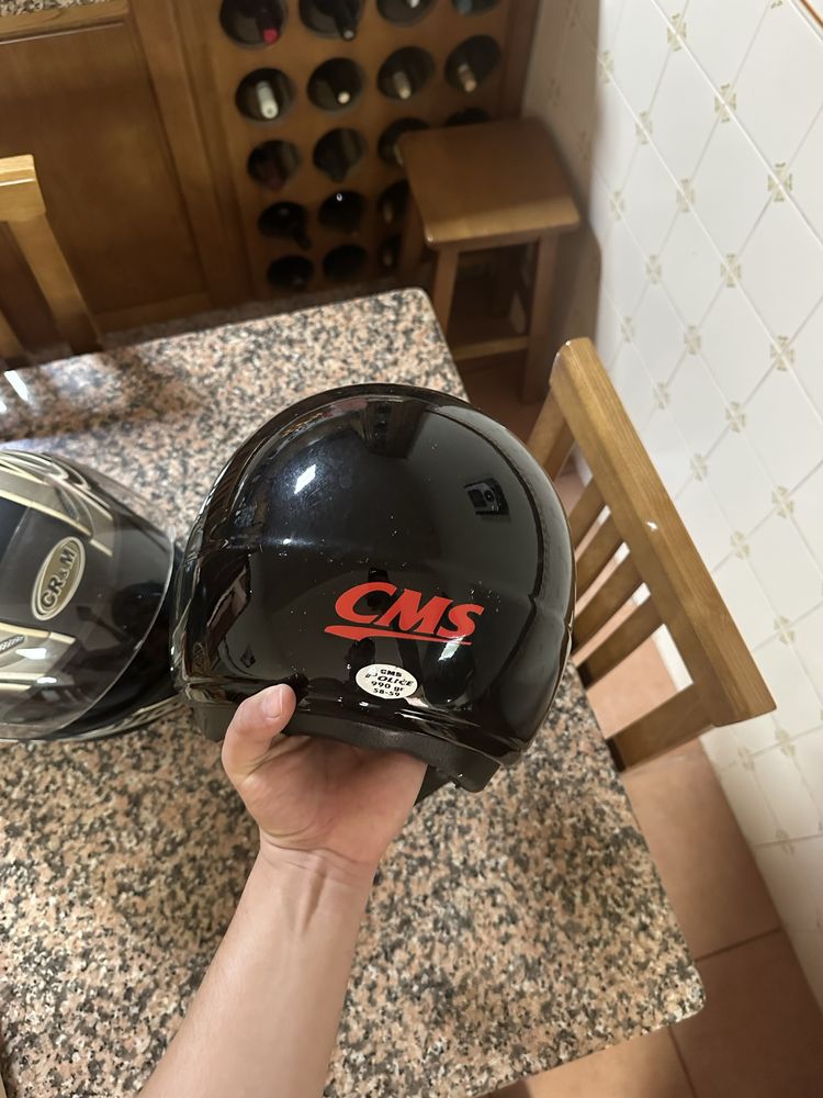 Capacete de mota
