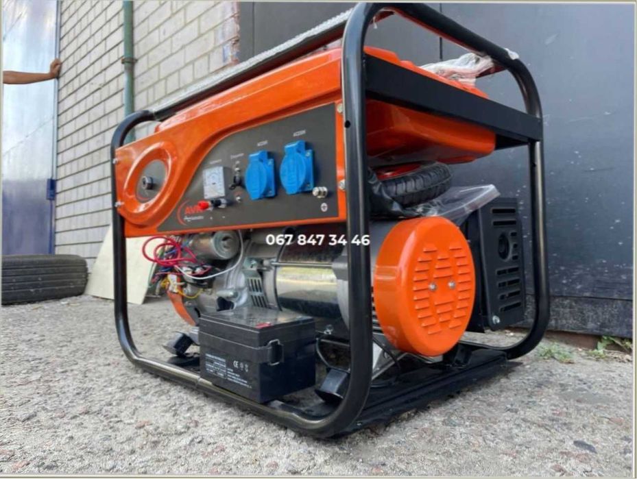 Генератор Zeppelin GZ 5500 Испания 5,5 кВт Электростартер + Доставка