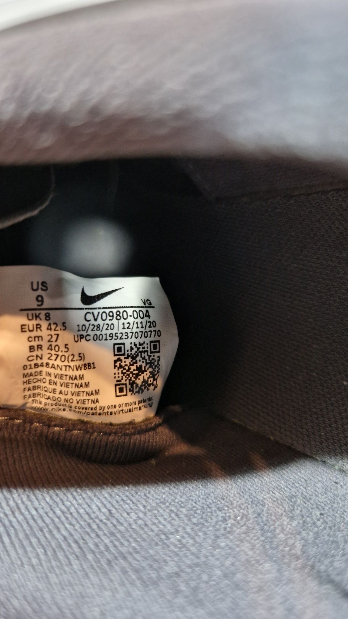 Halówki Nike - roz. 42,5 Nike Mercurial Vapor 14 Club IC