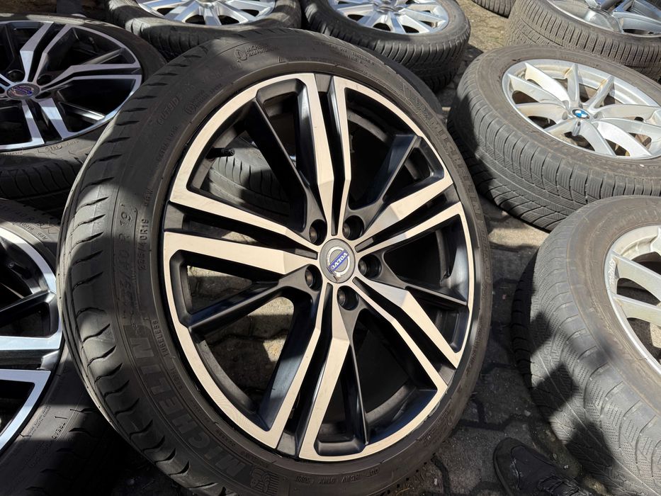 Felgi 19" 5x108 Volvo S60 V60 S80 S90 V90 V50 Ford z oponami letnimi