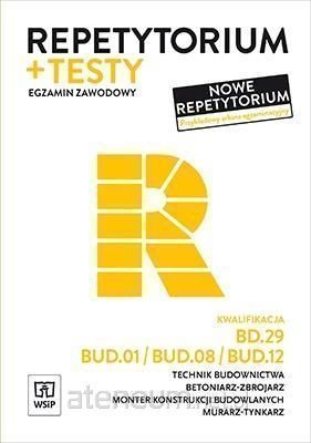 NOWA* Technik budownictwa Repetytorium + testy BD.29/BUD.01 Maj