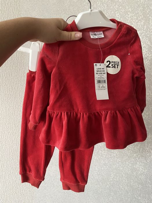 Комплект для дівчинки 6-9 місяців 74 см