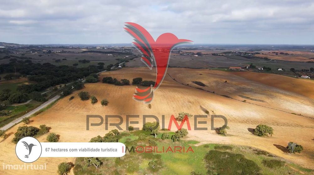 Herdade 67ha Cercal do Alentejo, viável p/turismo
