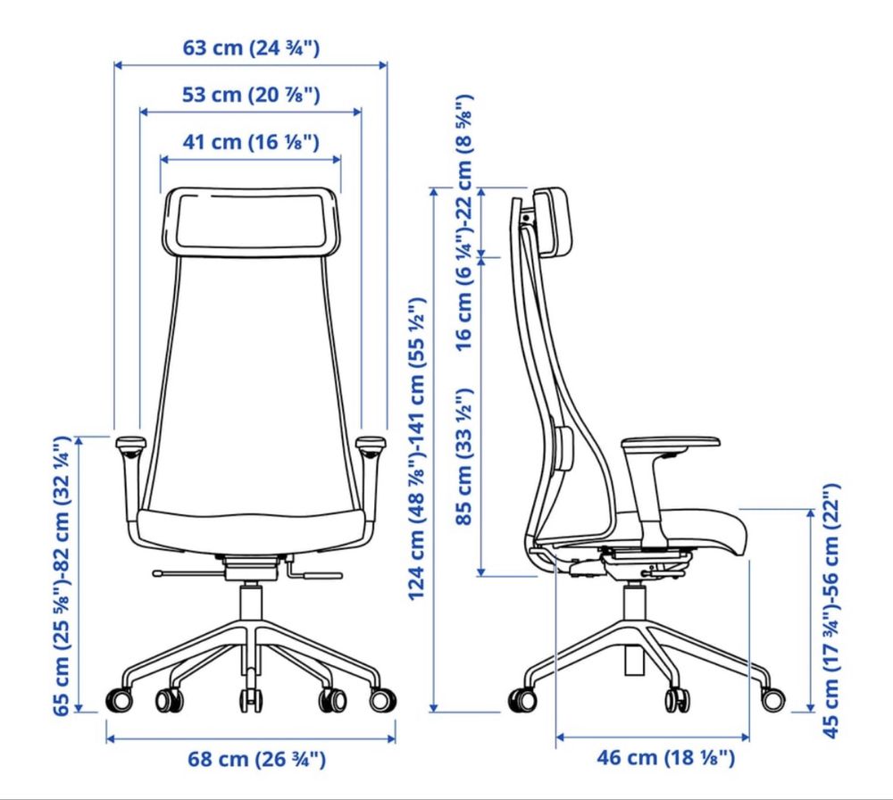 Cadeira de eacritório IKEA