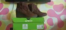 Демисезонные ботинки crocs 38