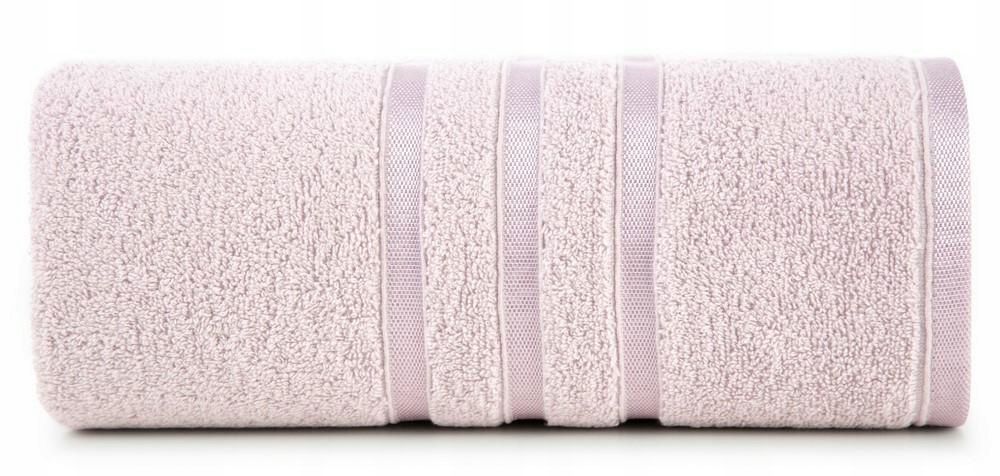 Ręcznik 30x50 pudrowy różowy 500g/m2 frotte