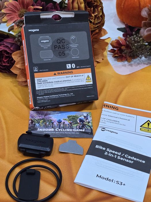 Czujnik Magene S3+ – prędkości / kadencji – ANT+ & Bluetooth, nowy