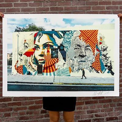 Vhils e Shepard Fairey
Serigrafia