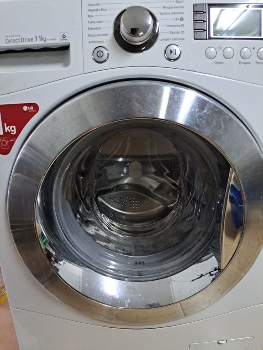 Máquina de lavar roupa LG não liga