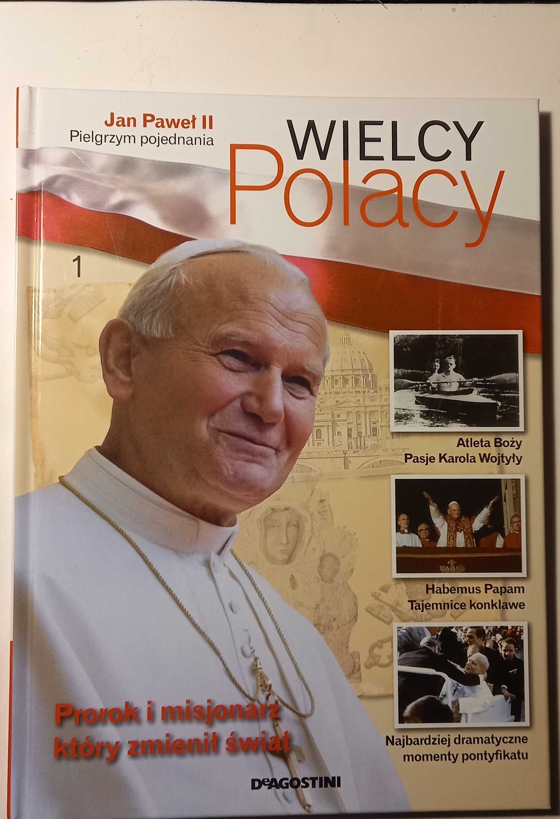 4 książki - albumy o papieżu Janie Pawle II