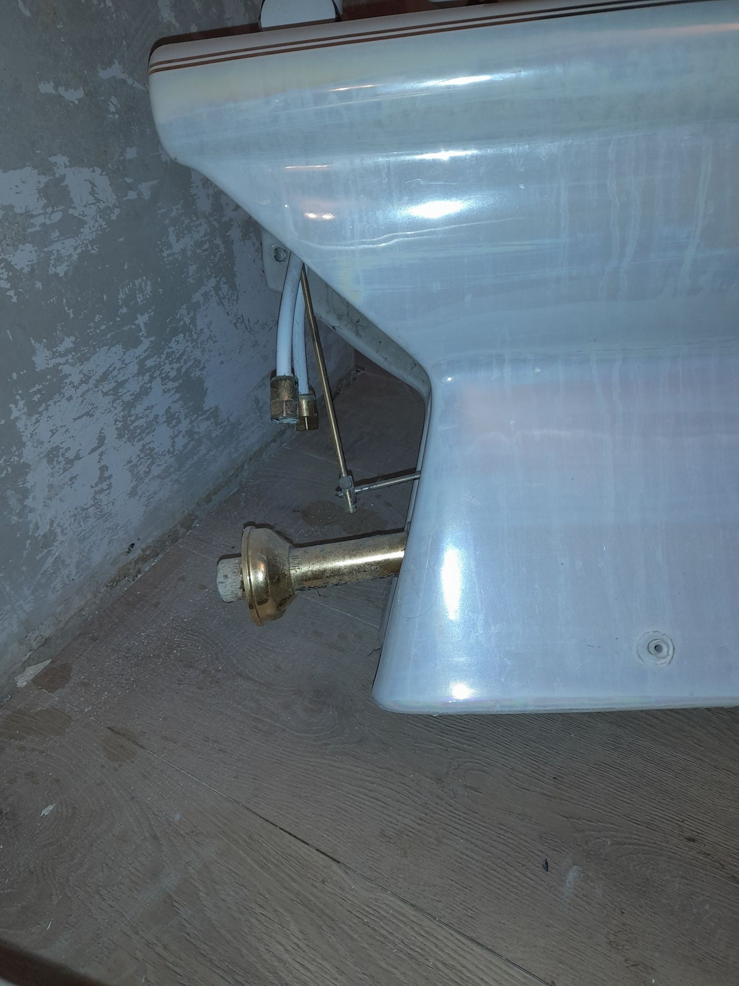 Retro toaleta i bidet