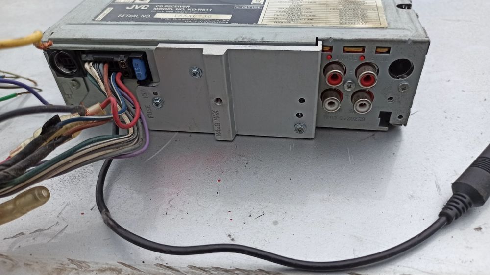 Автомобільна магнітола JVC KD-R611 . USB AUX