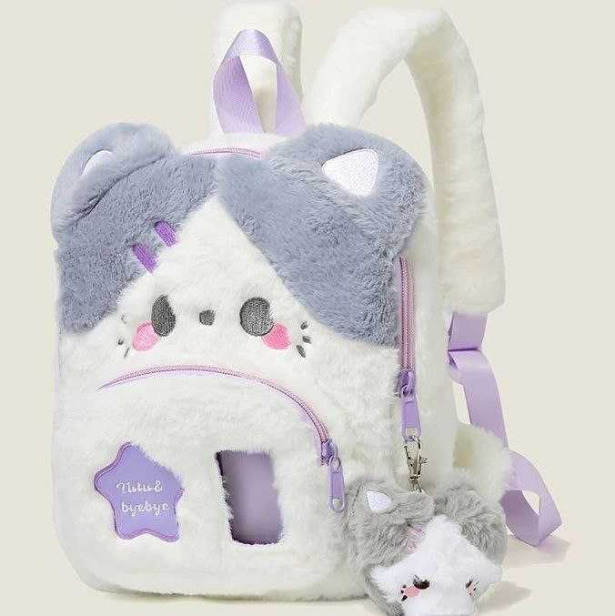 Хіт! М'який дитячий рюкзак котик / детский рюкзак кот
