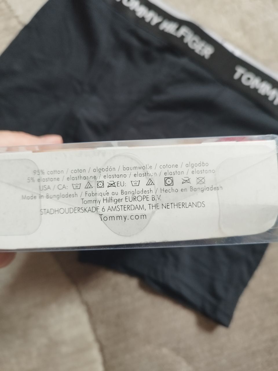 Труси боксери 3 шт.Tommy Hilfiger оригінал р.XL
