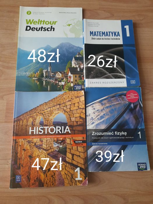 Książki do 1 klasy ponadpodstawowej