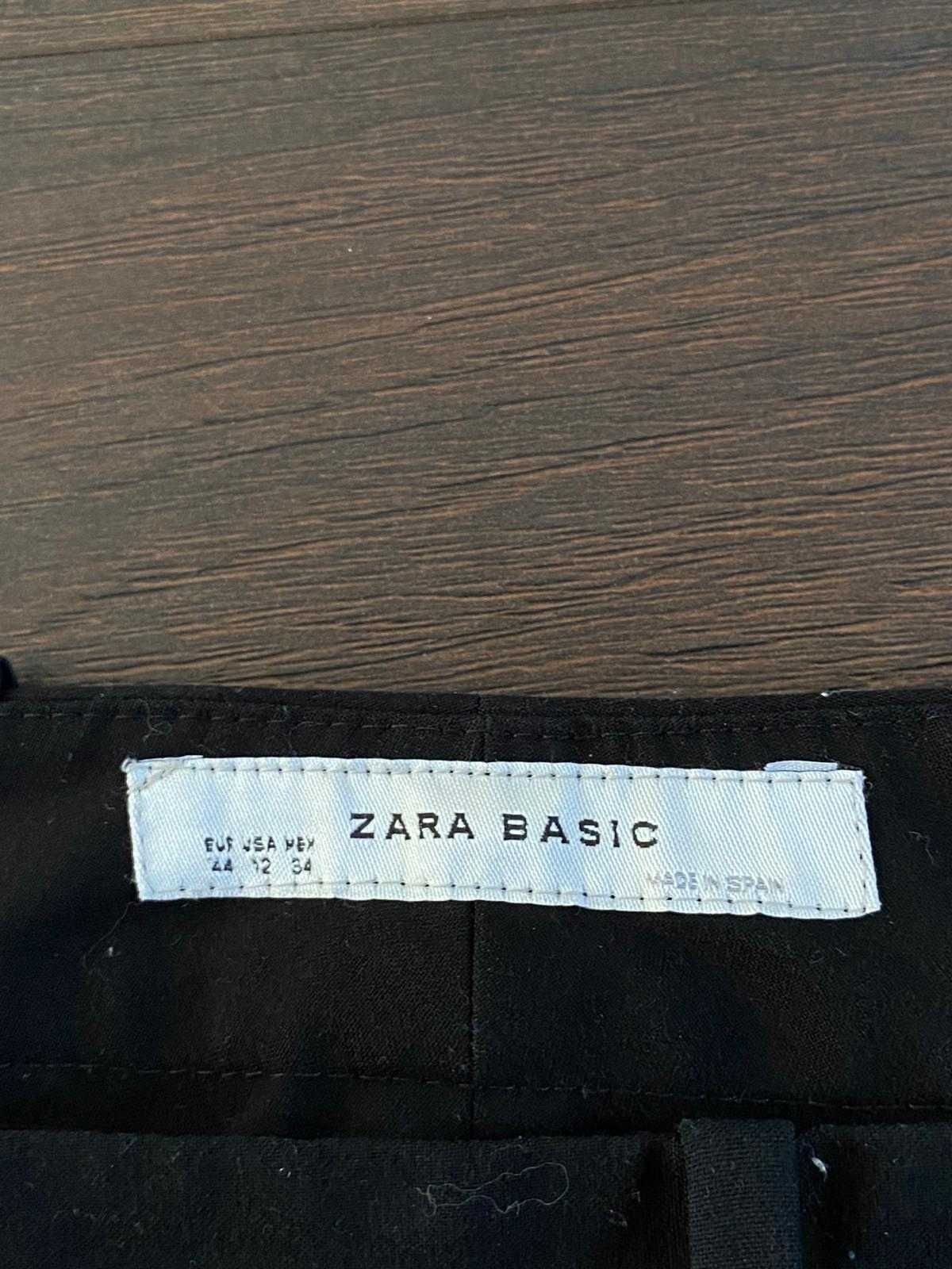 Spodnie damskie czarne ZARA r.44