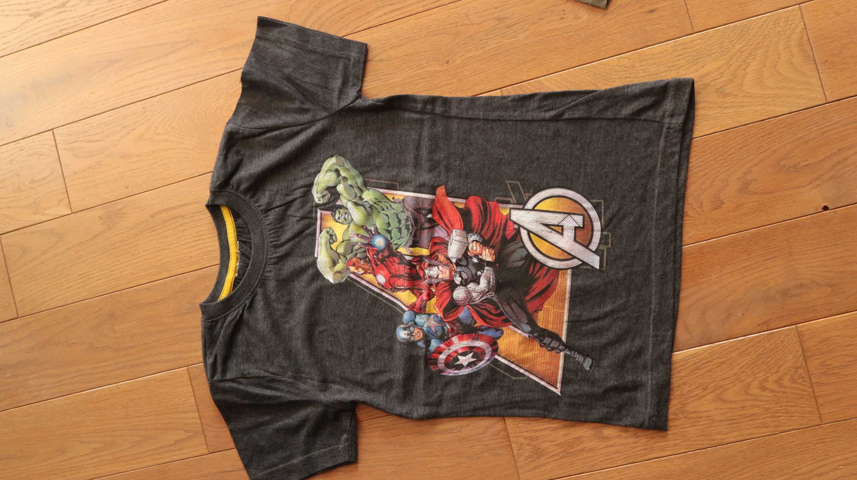 3 Koszulki  t-shirty Avengers Primark 7-8 lat 128