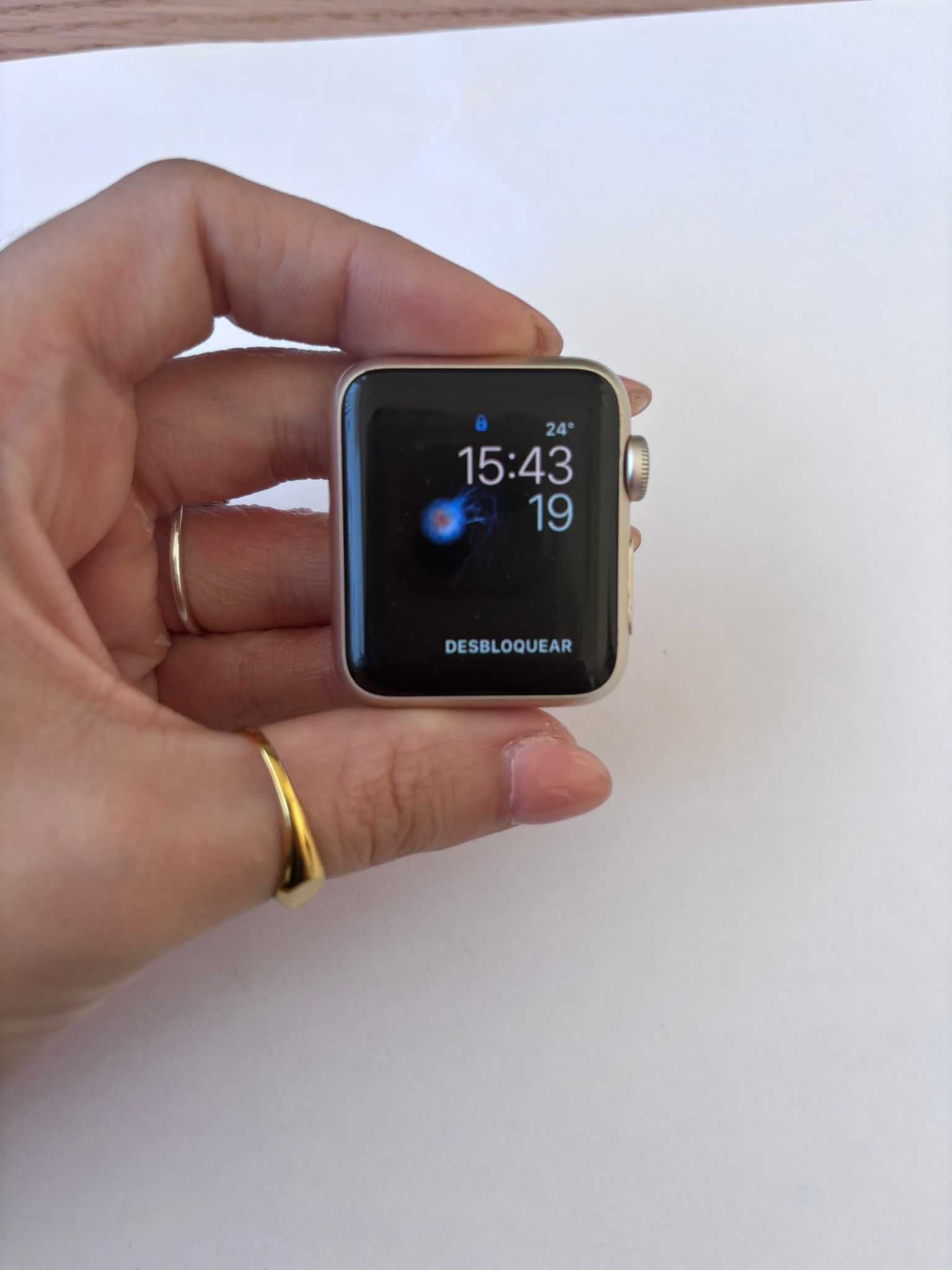 Applewatch series 1 / rose gold / poucas marcas de uso
