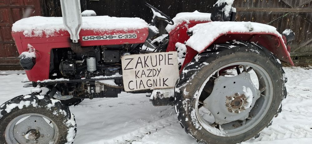 Ciagnik U-R-S-U-S c 330 Sprawny na chodzie zam C 360 3p T 25 MF ZETOR