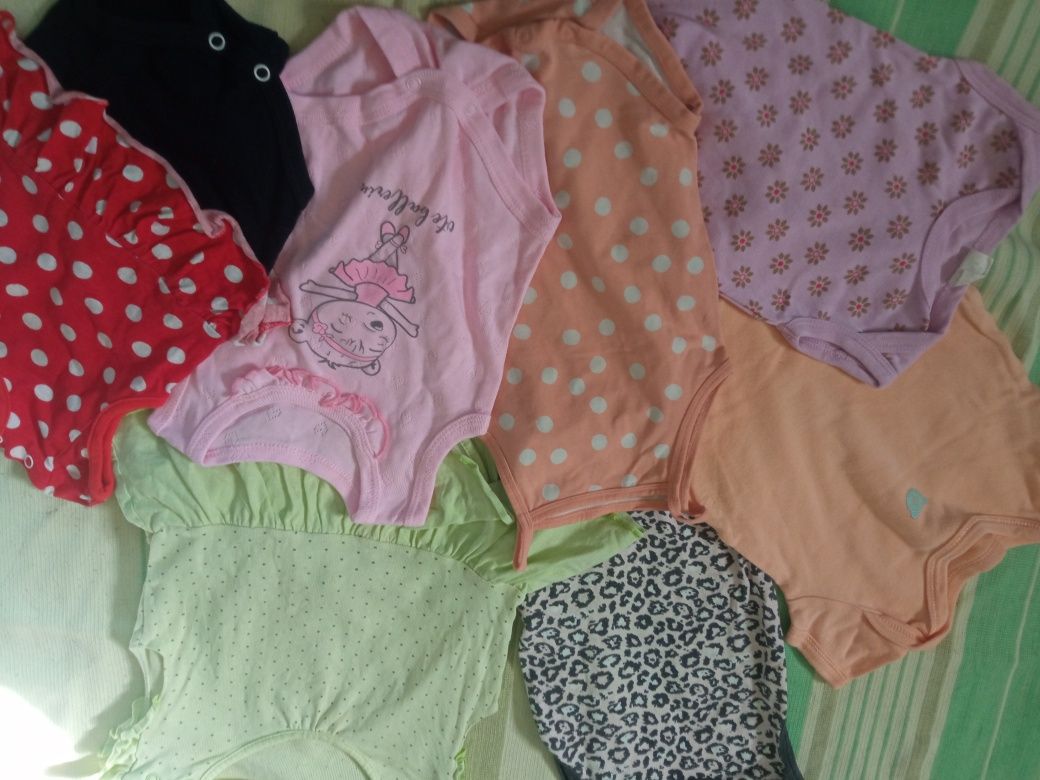 Комплект одежды на новорожденную 0-3 месяцев