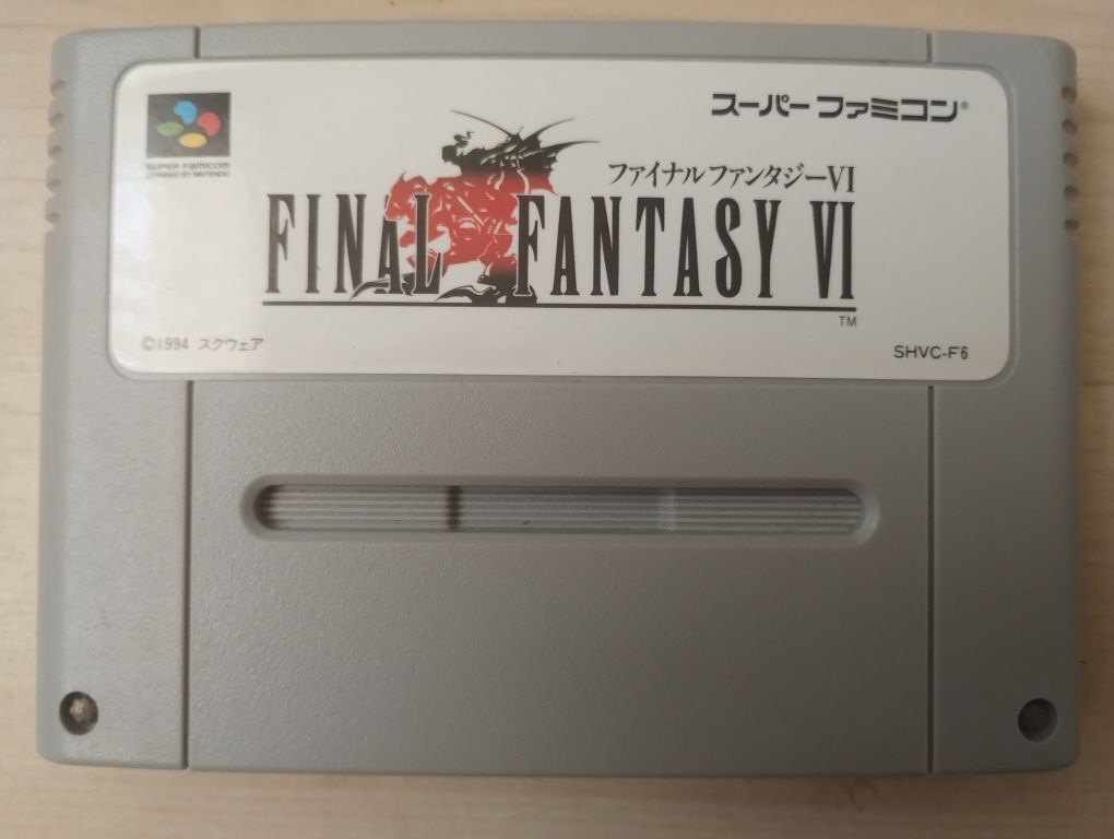 Finał fantasy VI super famicom NTSC-J