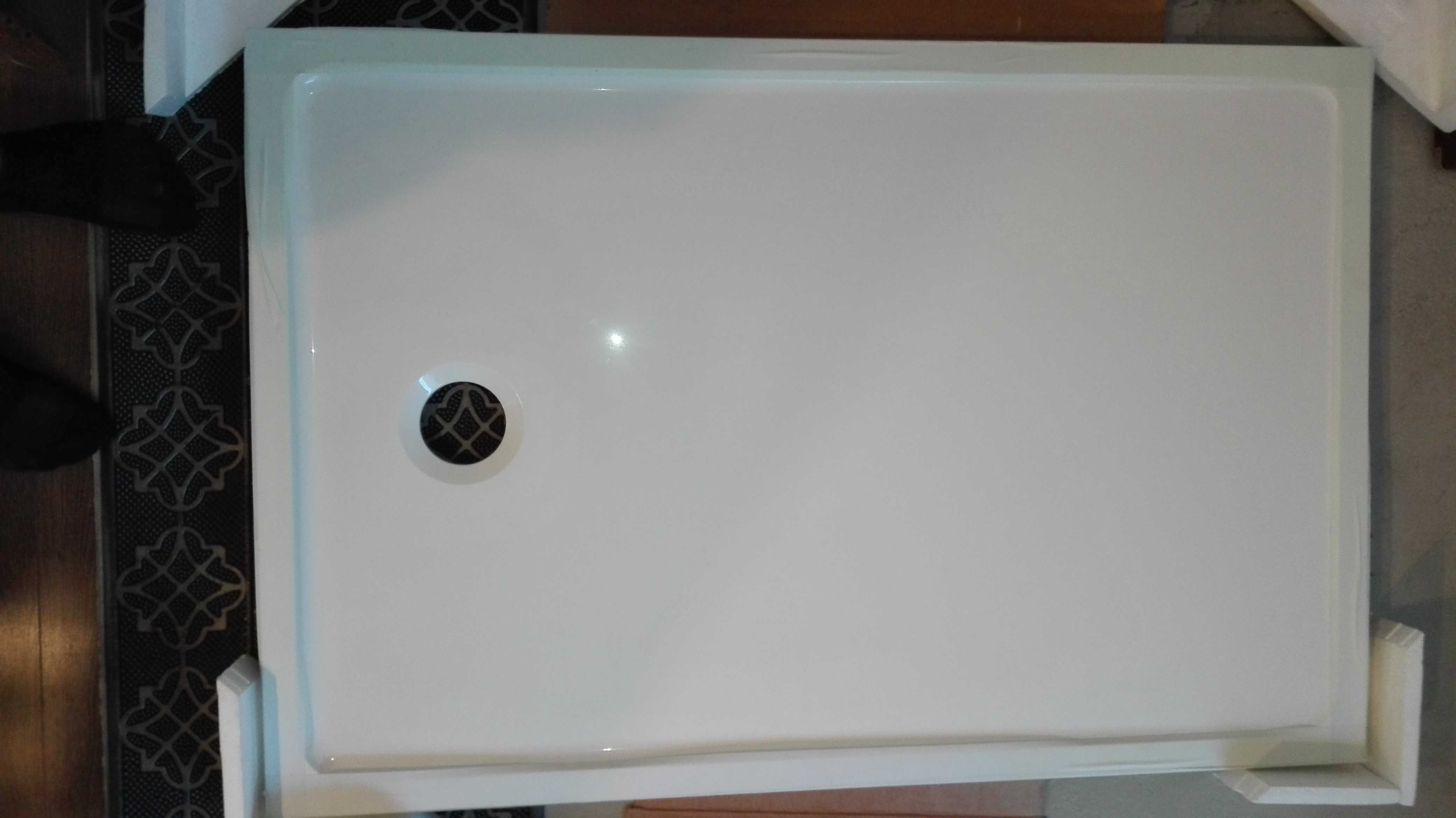 Brodzik 120x80 konglomerat marmurowy - nowy
