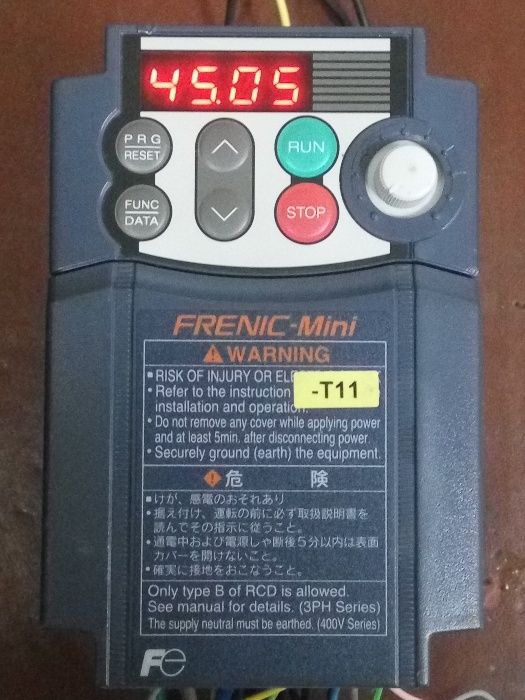 Преобразователь частоты, частотник 220В 0.75кВт Fuji (Япония)