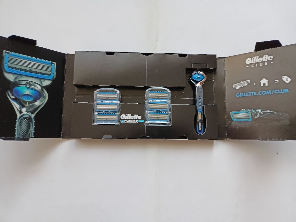 Gillette Fusion 5 Proshield Chill rączka + 7 wkładów gratis 4 Venuski