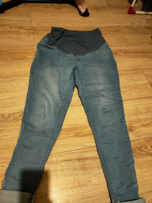 Spodnie jeansowe ciążowe C&A rozmiar 42