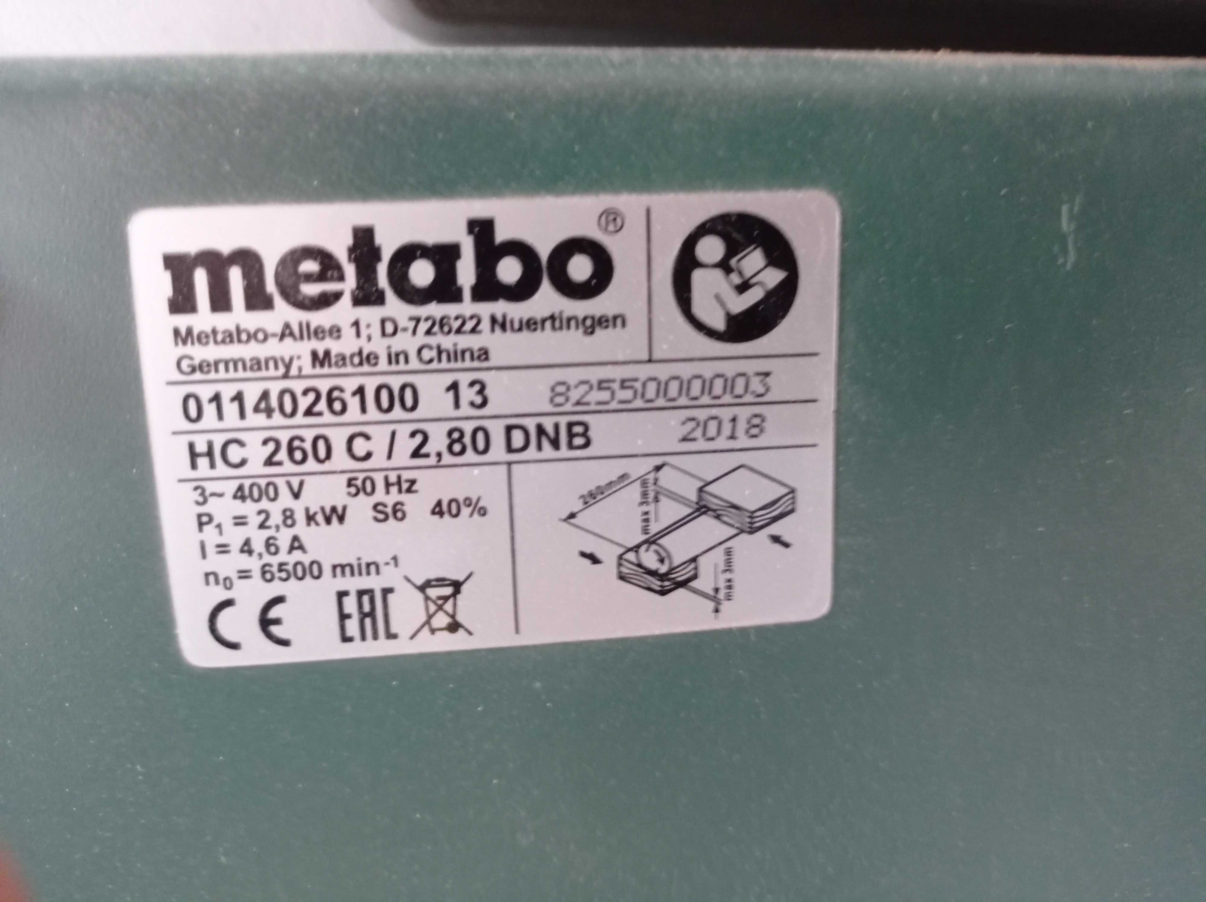Strugarka grubościówka Parkside Einhell Metabo