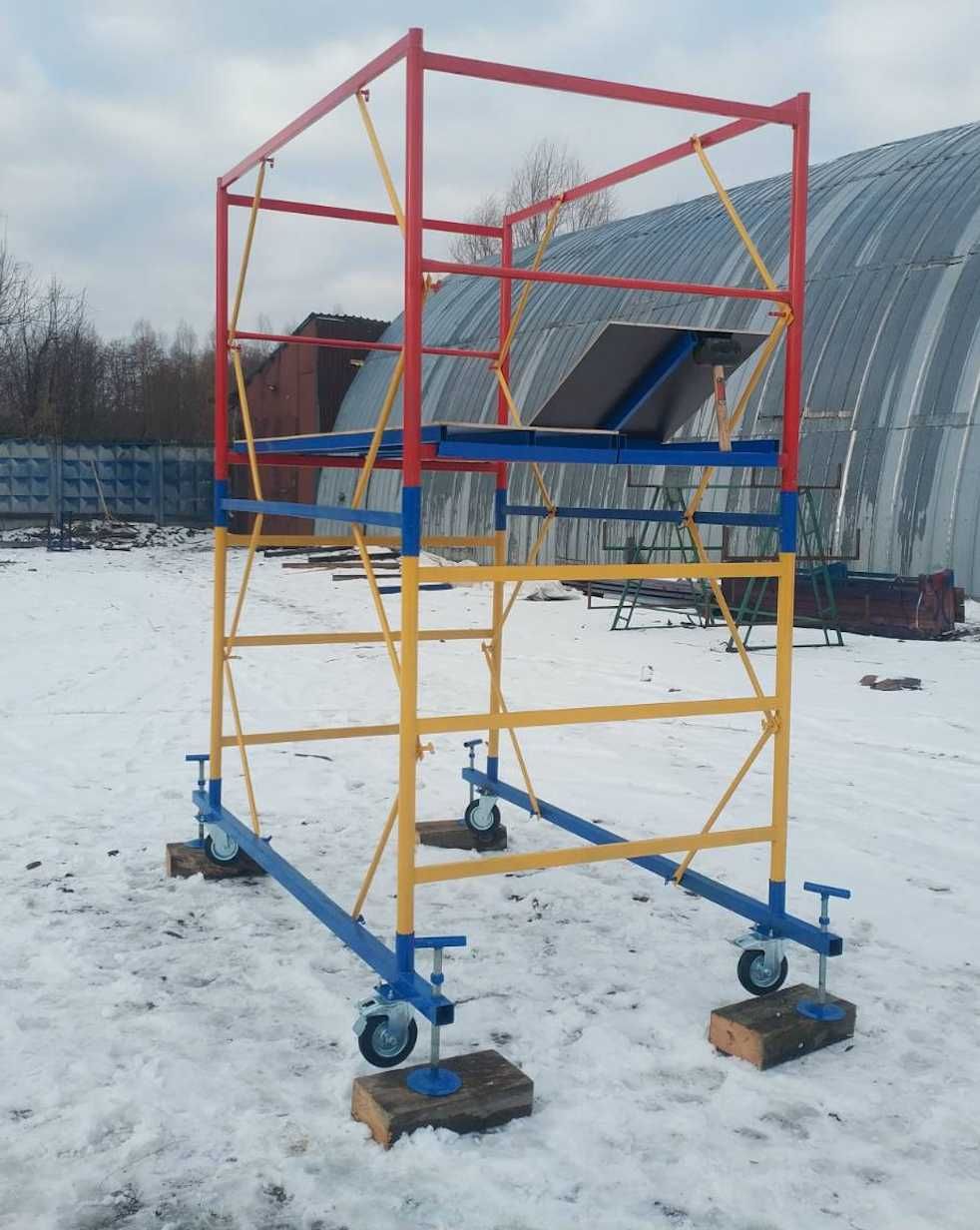 Будівельні ліса пересувні (Вышка Тура). РОЗПРОДАЖ СКЛАДУ! 3+1 ярус