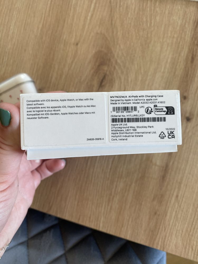 airpods II generacji