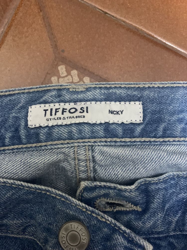 Calças ganga jeans Tiffosi senhora tamanho 28 (36 EU)