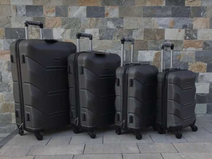 Сумка Валіза для подорожей Чемодан Wings AT01 помаранчевий Вінгс